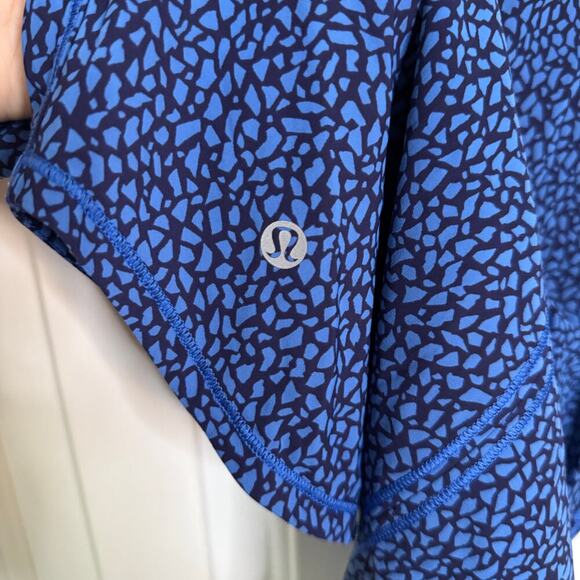 Lululemon Sculpt Tank Top Miss Mosaic Lakeside Blue Hero Blue Size - Picture 3 of 5